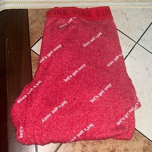 VS PINK let’s get cozy pajama pants